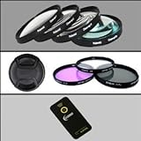 Professional Filter Kit and Wireless Remote Control for Nikon D3000 and D50 ....