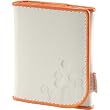 Orange/White Leather Folio Case For iPod nano 3G