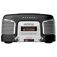 Teac SL-D920B Nostalgie CD-Radio (MW/UKW-Tuner, AUX, USB) schwarz