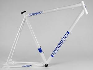 EighthInch Scrambler Track Fixed Gear Frameset (53cm - White)