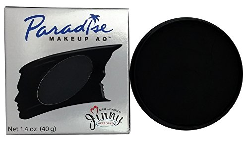 Mehron Paradise BLACK - Face and Body Paint Pro Size 1.4 oz