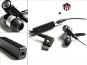 Samsung SGH F480 Stereo Headset Black Edition inkl.3,5 mm Klinkenstecker-Adapter zu Mp3 Player + Überaschungsgeschenk