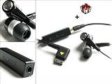 Samsung SGH C180 Stereo Headset Black Edition inkl.3,5 mm Klinkenstecker-Adapter zu Mp3 Player + Überaschungsgeschenk