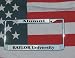 Baylor University Chrome Laser Engraved License Plate Frame