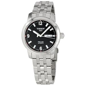 Tissot Men's T0144301105700 PRC 200 Black Dial Watch (Watch)