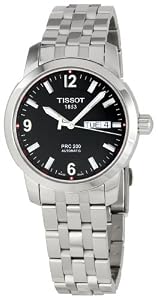 Tissot Men's T0144301105700 PRC 200 Black Dial Watch