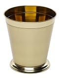 Steeltek Gold Orleans Wastebasket