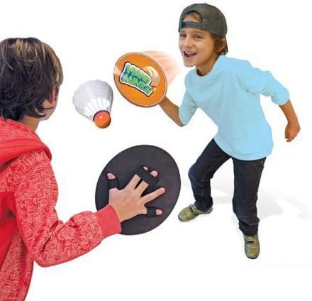 HandMinton Badminton 2.0 - The Play Anywhere Badminton Game Set for 2 Players
