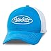 BD&A Peterbilt Motors Trucks Marine Blue & White Sueded Mesh Cap