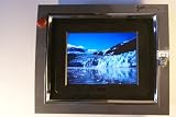 Voclan Digital Photo Frame 8LCD screen by Sharp.Includes 8x10 metal frame with basketball accents. The ONLY ONE that fits most 8x10 picture frames for future decor changes.Superior 800x600 resolution,plays MP3 & Videos with stereo speakers.FREE shipping for FATHERS DAY