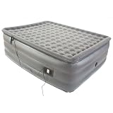 Easy Riser Hi-Rise Pillowtop Air Bed with Remote - Gray (King)