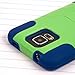 Empire MPERO IMPACT X Series Kickstand Case for Samsung Galaxy S5/GS5 - Retail Packaging - Blue/Green