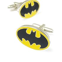 Stainless Steel Batman Cufflinks