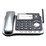 ATT TL86109 DECT 6.0 TWO-LINE CORDED/CORDLESS PHONE SYSTEM WITH BLUETOOTH TECHNOLOGY