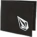 Men's Black Wallets | Men's Wallet Sizes - Volcom Full Stone Bifold Wallet - Men's Black, One Size