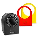 Invicta Single Watch Winder with Interchangeable Face Plates