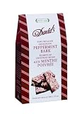 Davids Fine Belgian Chocolate Dark and White Chocolate Peppermint Bark, 100-Gram (Pack of 4)