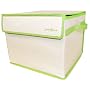 Kangaroom Joey & Jane Collapsible Large Toy Box, Green