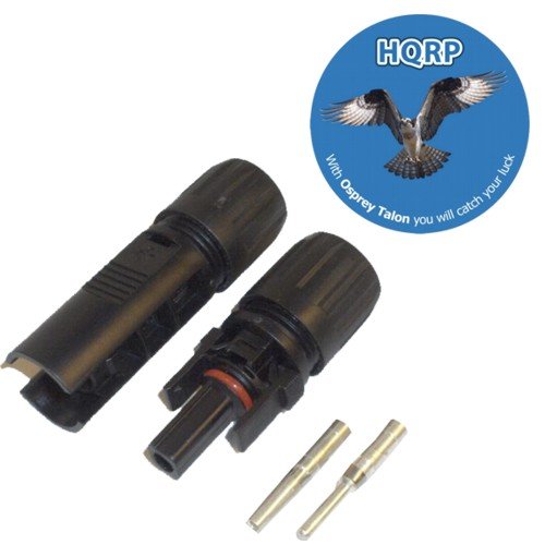 HQRP Pair Solar Panel Connector compatible with TYCO for PV / Photovoltaic System plus HQRP Coaster HQRP Pair Solar Panel Connector compatible with TYCO for PV / Photovoltaic System plus HQRP Coaster