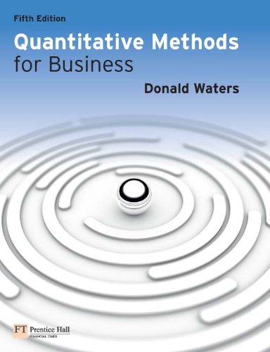 Quantitative Methods for Business