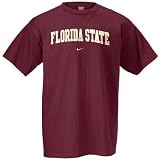 Nike Florida State Seminoles (FSU) Garnet Juvenile Practice T-shirt