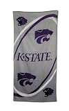 Kansas State Wildcats Fiber Reactive Pool/Beach/Bath Towel (Team Color)