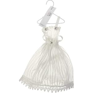 wedding dress card holder