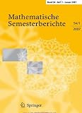 Produkt-Bild: Mathematische Semesterberichte [Jahresabo]