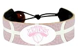 NBA New York Knicks Pink Basketball Bracelet