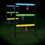 Triumph Sports Glow Ladder Toss with 24 Glow Sticks