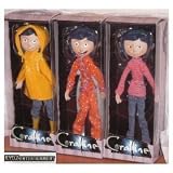 NECA Coraline Set of 3 Bendable 6 Inch Fashion Doll Figures