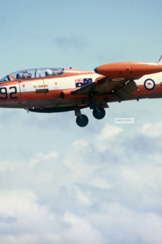 Photo An Aermacchi M.B. 339A aircraft of the Royal Australian Air Force prepares to land during Exercise CORAL SEA'85, 10/03/1985
