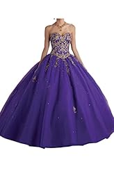 Satin/Tulle Sweetheart Floor Length Applique Quinceanera Dress 