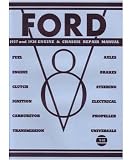 1937 1938 FORD V-8 Shop Service Repair Manual Book
