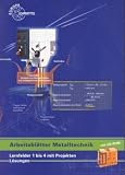 Produkt-Bild: L&ouml;sungen Arbeitsbl&auml;tter Metalltechnik Lernfelder 1-4