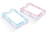 Toile Memos Pink - Pink (Set of 96) - Baby Shower Gifts & Wedding Favors