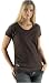 Reebok Womens Round Neck T-Shirt Earth/Eraser 12