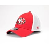 NFL Unisex Adult San Francisco 49ers QB Sneak 3930 Cap (Red, Large/X-Large)