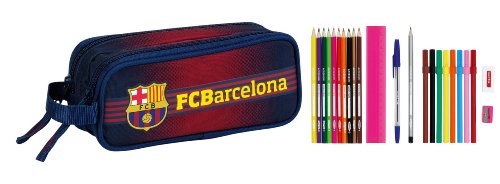 Imagen principal de Safta 811325707 - Portatodo doble lleno, diseño F.C Barcelona