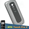Original Genuine OEM Brand New HTC Touch Pro 2 Pro2 T7373 Cdma Grey Battery Cover Back Door Faceplate Plate Panel Fix Repair Replace Replacement