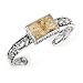 Barse Sterling Silver Picture Jasper Cuff Bracelet