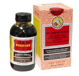 Nin Jiom Pei Pa Koa Oral Demulcent Sore Throat Syrup 10 0z - 300 ml Family Size Bottle