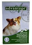 6 MONTH Advantage Green : For Dogs under 10 lbs.