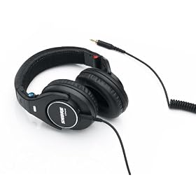 Shure SRH840 Professional Monitoring Earphones (Black)