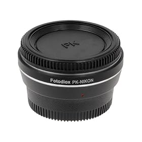 Fotodiox Lens Mount Adapter, Pentax K (also known as PK Mount) Lens to Nikon Camera,