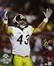 Troy Polamalu Autographed/Hand Signed Pittsburgh Steelers 16x20 Photo SBXLIII Arms Up- Polamalu Holo