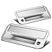 Chevy C/K Series/Tahoe/GMC Yukon 2pcs Exterior Door Handle Cover with Passenger Keyhole (Chrome)