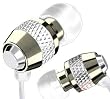 Metal In-ear Earbuds Style Headphones For Kindle, Iphone, Ipad, Mp3, Laptops (Silver)