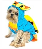 Colorful Owl Costume for Dogs - Size 6 (16