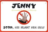 Produkt-Bild: Plastikschild / Postkarte - Coole Schilder - JENNY (145)